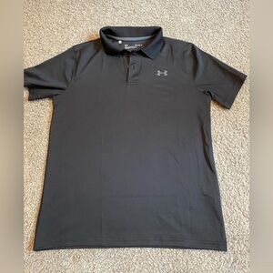 Under Armour Black Performance Polo Shirt